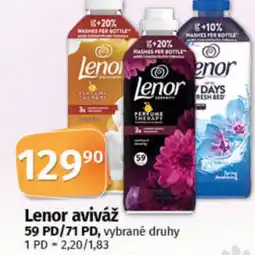 COOP TIP Lenor aviváž nabídka