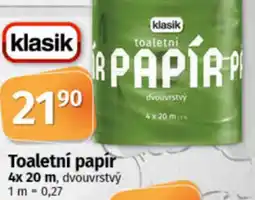 COOP TIP Klasik Toaletní papír nabídka