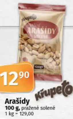 COOP TIP Arašídy nabídka