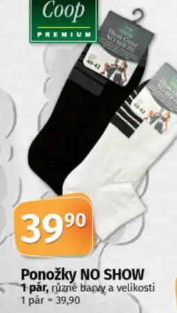 COOP TIP Ponožky no show nabídka