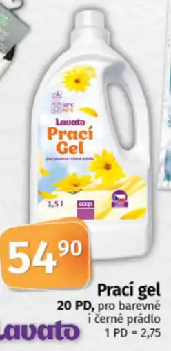 COOP TIP Lavato Prací Gel nabídka