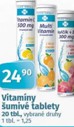 COOP TIP Vitamíny šumivé tablety nabídka