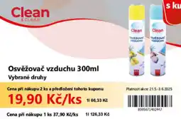 COOP TIP Osvěžovač vzduchu nabídka