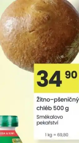 Kubík potraviny Žitno-pšeničný chléb nabídka
