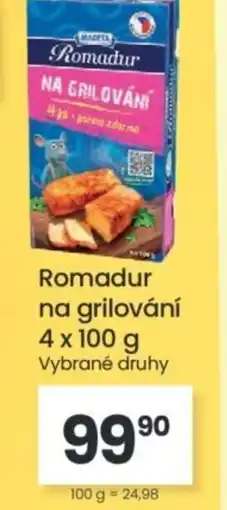 Kubík potraviny Romadur na grilování nabídka