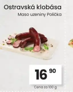 Kubík potraviny Ostravská klobása nabídka