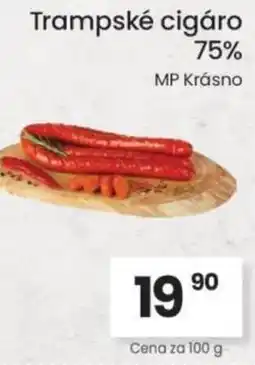 Kubík potraviny Trampské cigáro 75% nabídka