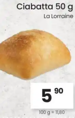 Kubík potraviny Ciabatta nabídka