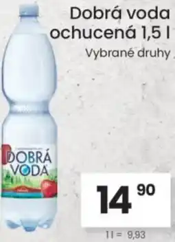 Kubík potraviny Dobrá voda ochucená nabídka
