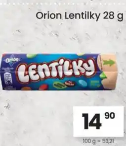Kubík potraviny Orion Lentilky nabídka