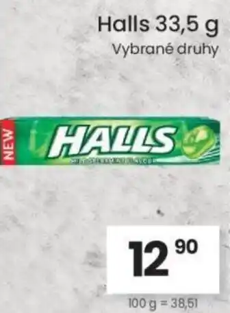 Kubík potraviny HALLS nabídka