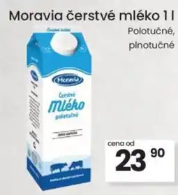 Kubík potraviny Moravia čerstvé mléko nabídka