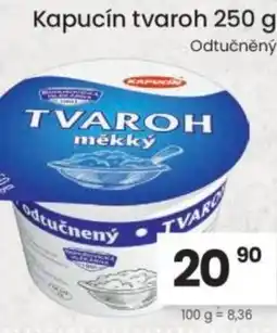 Kubík potraviny Kapucín tvaroh nabídka