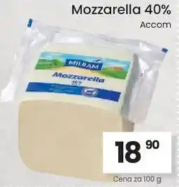 Kubík potraviny Mozzarella 40% nabídka