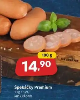 Coop Špekáčky Premium nabídka