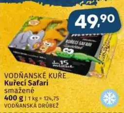 Coop VODŇANSKÉ KUŘE Kuřecí Safari smažené nabídka