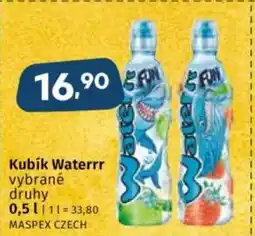 Coop Kubík Waterrr nabídka