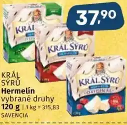 Coop KRÁL SÝRŮ Hermelín nabídka