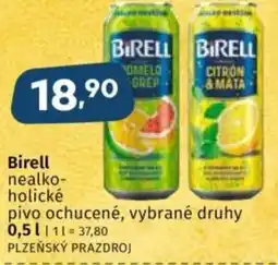Coop Birell nealko- holické pivo ochucené nabídka