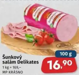 Coop Šunkový Salam Delikates nabídka
