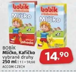 Coop BOBÍK Mlíčko, Kafíčko nabídka
