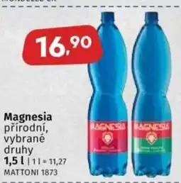 Coop Magnesia přírodní nabídka