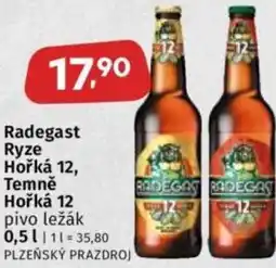 Coop Radegast Ryze ! Hořká 12, Temně Hořká 12 nabídka
