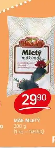 Flop MÁK MLETÝ 200 g nabídka