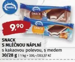 Coop Ranko Snack s mléčnou náplní nabídka