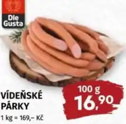 Coop Vídeňské párky nabídka