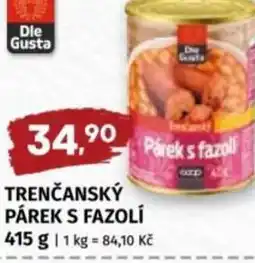 Coop Trenčanský párek s fazolí nabídka