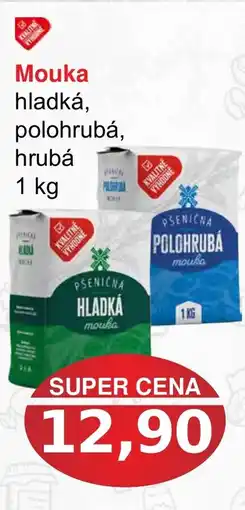 PLUS JIP Mouka hladká, polohrubá, hrubá nabídka