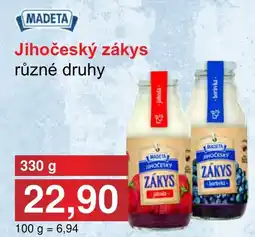 PLUS JIP MADETA Jihočeský zákys nabídka