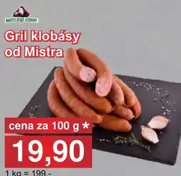 PLUS JIP Gril klobásy od Mistra nabídka