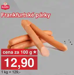 PLUS JIP Frankfurtské párky nabídka