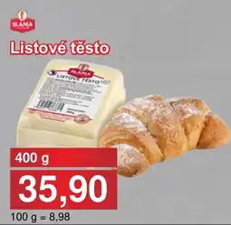 PLUS JIP Listové těsto nabídka