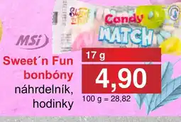 Sweet'n Fun bonbóny náhrdelník, hodinky