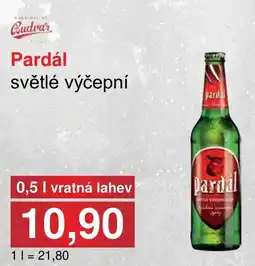 PLUS JIP Pardál světlé výčepní nabídka
