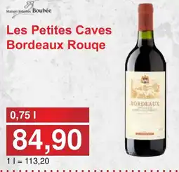 PLUS JIP Les Petites Caves Bordeaux Rouge nabídka