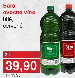 PLUS JIP Bára ovocné víno bílé, červené nabídka