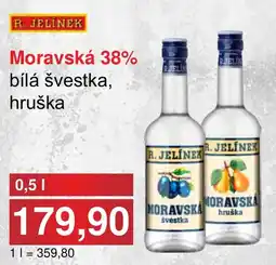 PLUS JIP Moravská 38% bílá švestka, hruška nabídka