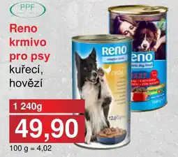 PLUS JIP Reno krmivo pro psy kuřecí, hovězí nabídka