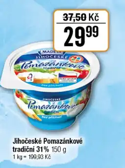 TEMPO MADETA Jihočeské Pomazánkové tradiční 31% nabídka