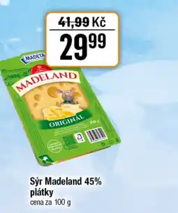 TEMPO MADETA Sýr Madeland 45% plátky nabídka