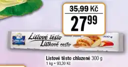 TEMPO Listové těsto chlazené nabídka