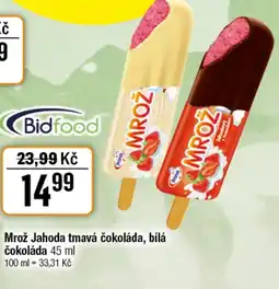 TEMPO Mrož Jahoda tmavá čokoláda, bílá čokoláda nabídka