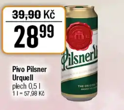 TEMPO Pivo Pilsner Urquell nabídka