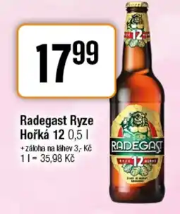 TEMPO Radegast Ryze Hořká 12 nabídka