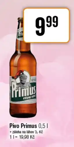 TEMPO Pivo Primus nabídka
