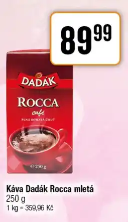 TEMPO Káva Dadák Rocca mletá nabídka